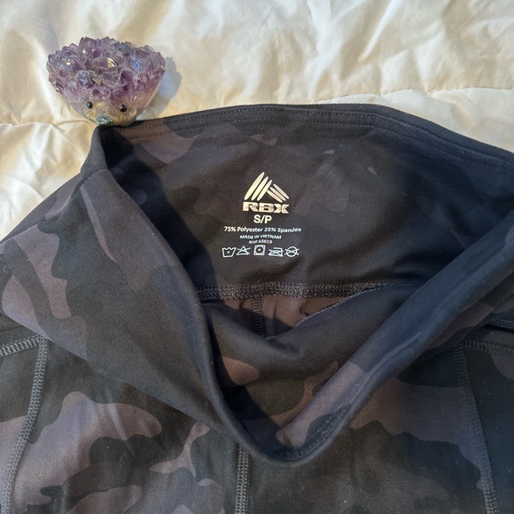 RBX Active Leggings - Black Camo - Picture 4 of 6